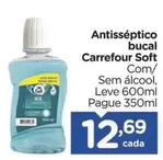 Oferta de Carrefour - Antisséptico Bucal por R$12,69 em Carrefour