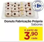 Oferta de Sabores - Donuts Fabricação Própria por R$3,9 em Carrefour