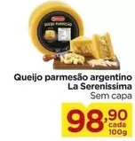 Oferta de La serenissima - Queijo Parmesão Argentino por R$98,9 em Carrefour