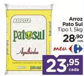 Oferta de Patosul - Arroz por R$28,9 em Carrefour