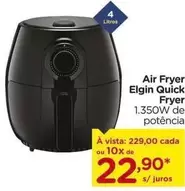 Oferta de Elgin - Air Fryer  Quick por R$229 em Carrefour