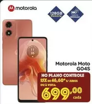 Oferta de Motorola - Moto GO4S por R$699 em Carrefour