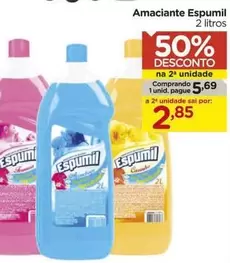 Oferta de Espumil - Amaciante por R$5,69 em Carrefour