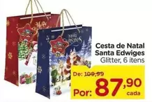 Oferta de Natal - Cesta De  Santa Edwiges por R$87,9 em Carrefour