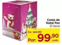 Oferta de De   - Cesta De Natal Paz por R$99,9 em Carrefour