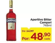 Oferta de Campari - Aperitivo Bitter por R$48,9 em Carrefour