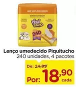 Oferta de Piquitucho - Lenço Umedecido por R$18,9 em Carrefour