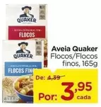 Oferta de Quaker - Aveia por R$3,95 em Carrefour