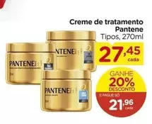 Oferta de Pantene - Creme De Tratamento por R$27,45 em Carrefour