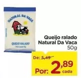 Oferta de Natural Da Vaca - Queijo Ralado por R$2,89 em Carrefour