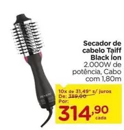 Oferta de Taiff - Secador De Cabelo por R$314,9 em Carrefour