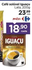 Oferta de Iguaçu - Café Solúvel por R$23,99 em Carrefour