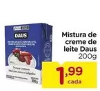 Oferta de Mistura de creme de leite por R$1,99 em Carrefour