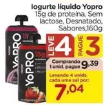 Oferta de Yopro - Iogurte Líquido por R$9,39 em Carrefour