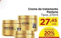 Oferta de Pantene - Creme De Tratamento por R$27,45 em Carrefour