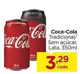 Oferta de Coca-Cola - Tradicional por R$3,29 em Carrefour