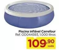 Oferta de Carrefour - Piscina Inflável por R$109,9 em Carrefour