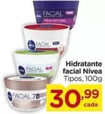 Oferta de Nivea - Facial Hidratante por R$30,99 em Carrefour