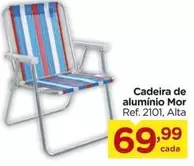 Oferta de Mor - Cadeira De Aluminio por R$69,99 em Carrefour