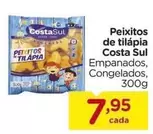 Oferta de Costa sul - Peixitos De Tilápia por R$7,95 em Carrefour