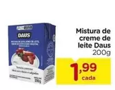 Oferta de Mistura de creme de leite por R$1,99 em Carrefour