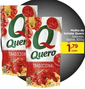 Oferta de Quero - Molho De Tomate por R$1,79 em Carrefour