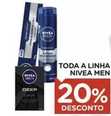 Oferta de Nivea - Toda A Linha Men em Carrefour