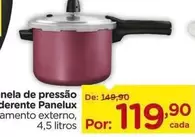 Oferta de Panelux - Panela De Pressão por R$119,9 em Carrefour