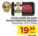 Oferta de Bovino - Carne Moída De Acém Bovino por R$19,98 em Carrefour