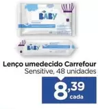 Oferta de Carrefour - Lenço Umedecido por R$8,39 em Carrefour