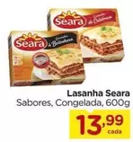 Oferta de Seara - Lasanha por R$13,99 em Carrefour