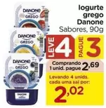 Oferta de Danone - Iogurte Grego por R$2,69 em Carrefour