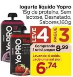 Oferta de Yopro - Iogurte Líquido por R$8,99 em Carrefour