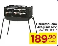 Oferta de Mor - Churrasqueira Araguaia por R$189,9 em Carrefour