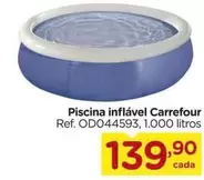 Oferta de Carrefour - Piscina Inflável por R$139,9 em Carrefour