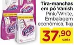 Oferta de Vanish - Tira-Manchas Em Pó por R$37,9 em Carrefour