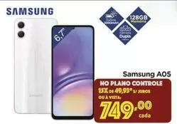 Oferta de Samsung - A05 por R$749 em Carrefour