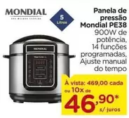 Oferta de Mondial - Panela De Pressão por R$469 em Carrefour