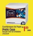 Oferta de Casa - Guardanapos De Papel Pratic por R$1 em Super Muffato