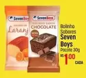 Oferta de Seven Boys - Bolinho Sabores por R$1 em Super Muffato