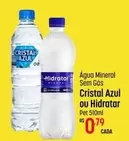 Oferta de Cristal - Agua Mineral Sem Gas por R$0,79 em Super Muffato