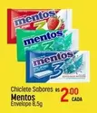 Oferta de Mentos - Chiclete Sabores por R$2 em Super Muffato