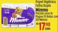 Oferta de Mimmo - Papel Higiênico Folha Dupla por R$17,9 em Super Muffato