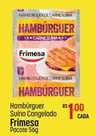 Oferta de Frimesa - Hambúrguer Suino Congelado por R$1 em Super Muffato