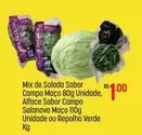 Oferta de Sabor Sul - Mix De Salada Sabor por R$1 em Super Muffato