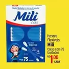 Oferta de Mili - Hastes Flexiveis por R$1 em Super Muffato