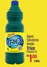 Oferta de Triex - Água Sanitária Verde por R$1 em Super Muffato