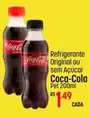 Oferta de Coca-Cola - Refrigerante Original Ou Sem Açúcar por R$1,49 em Super Muffato