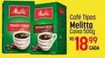 Oferta de Melitta - Café Tipos por R$18,99 em Super Muffato