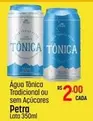 Oferta de Tradicional - Água Tônica Tradicional Ou Sem Açúcares por R$2 em Super Muffato